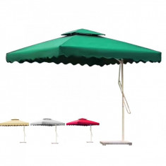 Umbrela de Gradina Patrata cu Picior Lateral 2.2x2.2m foto