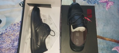 Pantofi din piele naturala foto