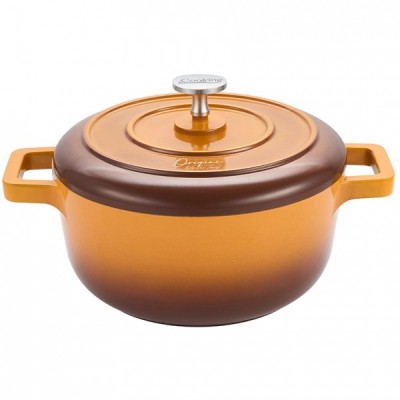 Cratita aluminiu turnat inductie capac 20x10cm 2.4L Heinner HR-BJK-C20 DNC60564 foto