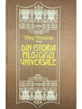 Dan Bădărău - Din istoria filozofiei universale (editia 1983)