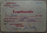 Legitimatie mester asfaltier la Derubau (Deutsche-Rum&auml;nische-Bau 8), anii &#039;40