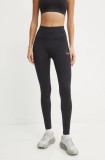 Under Armour leggins de antrenament Motion EMEA culoarea negru, neted, 1388649