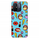 Husa compatibila cu Xiaomi Redmi 12C Silicon Gel Tpu Model Pop Art Lips