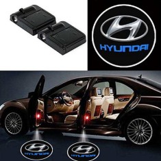 Set 2 Lampi Proiectoare Led Logo Universale Hyundai foto