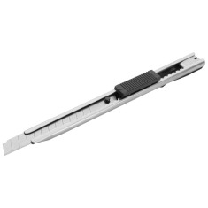 Cutter cu lama cu clic 9x80 mm inox, Tolsen