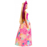 Barbie Papusa Printesa Dreamtopia cu coronita roz, Mattel