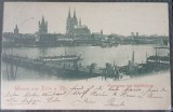 Carte postala, Koln, Rinul, 1924