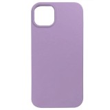 Lemontti Husa Liquid Silicon MagCharge iPhone 14 Mov (protectie 360&deg;, material fin, captusit cu microfibra)