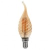 BEC LED E14 4W CU FILAMENT 2200K ALB CALD, V-TAC