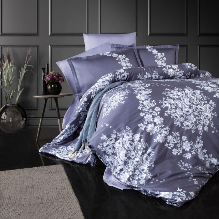 Lenjerie de pat satin clasy king size (melrose v2)