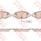 Set placute frana,frana disc AUDI A3 Sportback (8VA) (2012 - 2016) TRW GDB1956