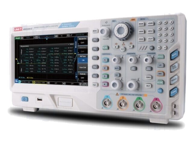 Osciloscop digital UNI-T 200MHz 2 Gs/s 56Mpts LCD TFT 8&quot;