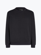 Bluza barbati cu decolteu la baza gatului, Negru (Marime: 2XL) foto