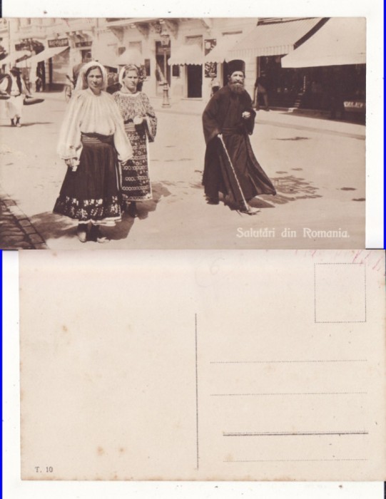 Bucuresti-tipuri, port popular, calugar- rara