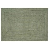 vidaXL Covoare de zonă Dreptunghiular Verde măsliniu 120 x 170 cm Iută 42010457