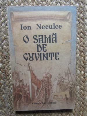 ION NECULCE - O SAMA DE CUVINTE foto