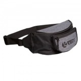 Borseta Pescuit Zeck Waistbag 1200, 25x11x12cm, 12L, Negru/Gri, Curea Talie, Poliester, Fermoare YKK, Spinning, Accesorii