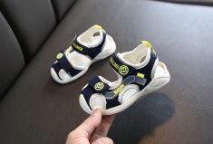 Sandale bleumarine cu alb cu barete ajustabile (Marime Disponibila: Marimea 27) foto