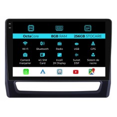 Navigatie Dedicata Mitsubishi ASX 2 (2019 - 2025), 2K, 8Gb Ram, 256Gb Stocare, Carplay