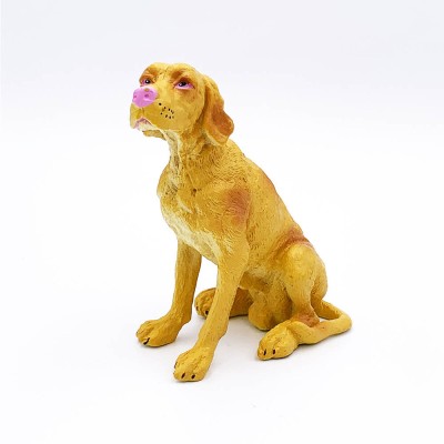 Caine Ciobanesc unguresc Vizsla figurina 11 cm foto