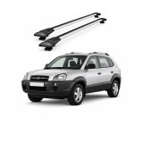 Bare portbagaj transversale auto aluminiu compatibile Hyundai Tucson (Jm) SUV 2004-2009 84-84 cm Cod: KL3