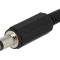 Mufă alimentare DC 5,5/2,5mm cu manşon pe cablu