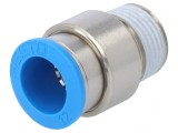 Racord push-in simplu 0,95-6 bar cauciuc NBR