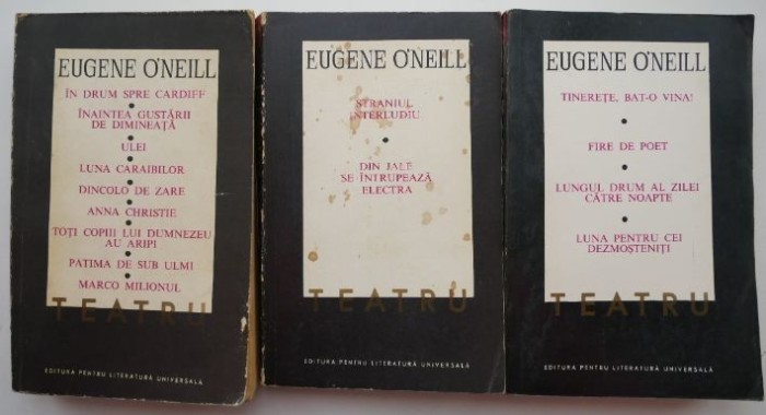 Teatru (3 volume) &ndash; Eugene O&#039;Neill