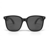 Cumpara ieftin Smart Sunglasses iSEN GY500, Lentile negre, Traducere AI, 2 Difuzoare, Sunet panoramic, BT 5.4, Control muzica, Apeluri, Asistenta vocala, Camera la d