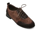 Pantofi EPICA maro, M1158, din piele intoarsa