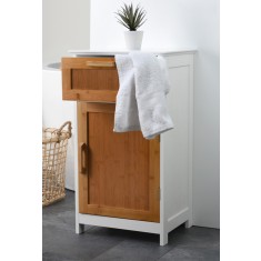 Raft de Baie cu Cos pentru Rufe, Design Compact si Mobil,M110