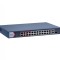 Switch PoE Hikvision DS-3E1326P-EI/M: 24 &times; 10/100 Mbps PoE port,1