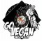 GO VEGAN!-ceas de perete