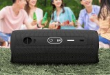 Boxa portabila ZYTEQ&reg;️ Bluetooth wireless, sunet clar si puternic, rezistenta la apa, FM, USB/SD/TF, Aux-in, hands-free, compatibila universal, neagra, Universala