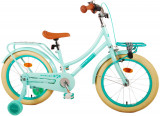 Bicicleta pentru fete Volare Excellent, 18 inch, culoare verde menta, frana de m PB Cod:21777