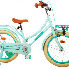 Bicicleta pentru fete Volare Excellent, 18 inch, culoare verde menta, frana de m PB Cod:21777