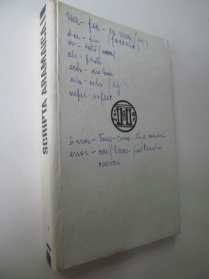 Scripta aramaica - Constantin Daniel foto