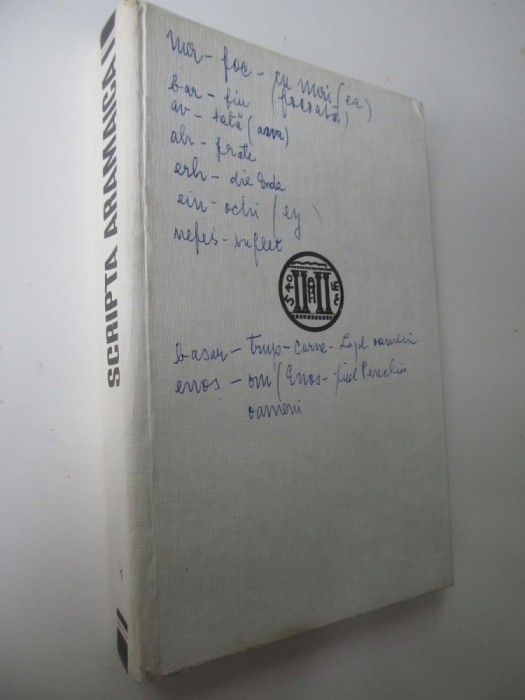 Scripta aramaica - Constantin Daniel