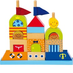 Puzzle Lemn - Castelul de Nisip foto