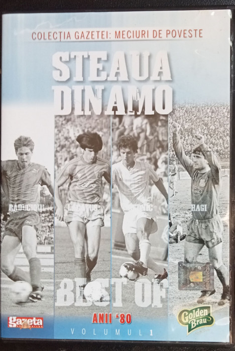 DVD Best Of Steaua Dinamo Volumul 1 Anii &#039;80