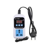 Termostat Controler de temperatura cu sonda 100-230V 10A 2200W