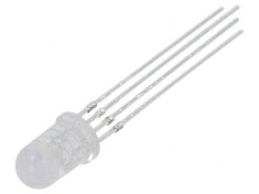 LED RGB 4,9mm 100&deg; Convex - Interval de temperatură: -30&divide;85&deg;C