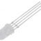 LED RGB 4,9mm 100&deg; Convex - Interval de temperatură: -30&divide;85&deg;C