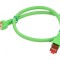 Patch Cord S/FTP Cat6 Verde 0.5m