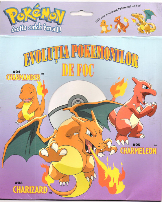 Benzi desenate, Evoluția pokemonilor