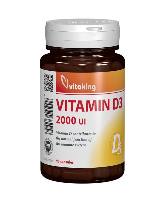 VITAMINA D3 2000UI STEVIA 90CPR MASTICABILE
