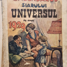 Calendarul ziarului Universul pe anul 1929 (1929)