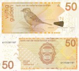 ANTILELE OLANDEZE █ bancnota █ 50 Gulden █ 2016 █ P-30h █ UNC █ necirculata