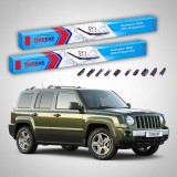 Cumpara ieftin Ștergătoare Jeep Patriot MK 2006-prezent | Set Față Flat Premium &ndash; TeamCar&reg;