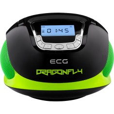RESIGILAT - Radio multimedia ECG R 500 U Dragonfly, 2 x 3W, USB, SD, FM, ceas